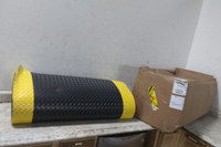 Notrax 485S0325YB 3 Ft Width 25 Ft Length Black/Yellow Antifatigue Runner-91973645