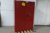 Jamco BP72RP 72 Gal Storage Capacity Red Steel Flammables Safety Cabinet-62065632