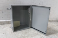Nvent Hoffman A16R126HCLO 16 x 12 x 6 In Gray Mild Steel Enclosure-67169188