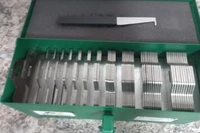 Maudlin Products MSC4-CK 130 Pc 13 Size 4 In L 4 In W Slotted Shim Assortment-50601080