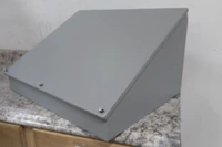 Wiegmann WC20C24 24 x 20 x 13 In Gray Sloped Top Steel Consolet Enclosure-46156065