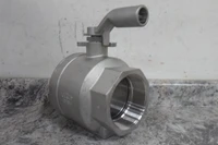 Keckley BVS2THFSSRGSL-400 4 In Valve Size Manual Two-Way Ball Valve-48898491