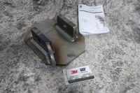 3M DBI-Sala 8517412 2-3/4 In Overall Height Bare Steel Post Anchor-23458855