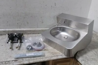 Acorn 1652-1-BP-04-M 14-3/4 x 9-1/2 In Bowl Size Stainless Steel Lavatory Sink-15954387