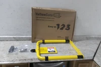 Erectastep 11792-R2 36 In Max Opening 22 In H Yellow Self Closing Safety Gate-41845750