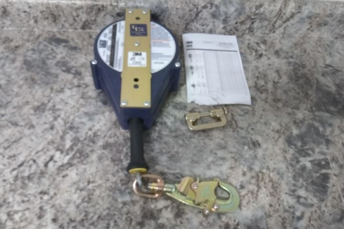 3M 3504430 3/16 In Dia 30 Ft L 310 Lb Weight Cap Self-Retracting Lifeline-76858897