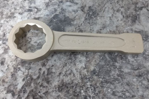 Ampco WS-1-13/16 1-13/16 In Head Size 9 In Overall L SAE Striking Wrench-59311979