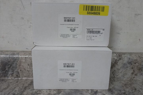 Traceable 98767-51 2 Pk High-Accuracy Fridge/Freezer Thermometer-20483210