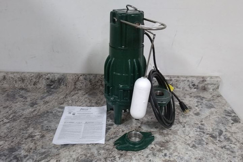 Zoeller D165 1 HP 3450 RPM 230VAC 86 Ft Max Head Effluent Pump-55313455