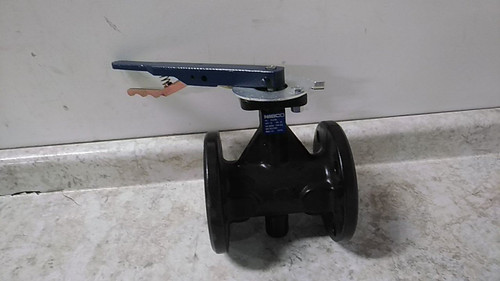 Nibco FC27653 21/2 2-1/2 In Pipe Size 200 Max PSI Flanged Style Butterfly Valve-83771955