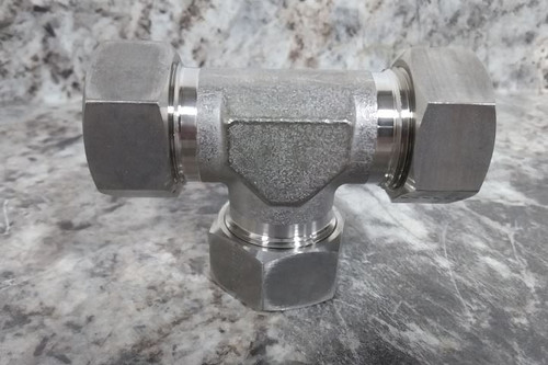 Brand Name 5713N52 Compression Fitting for SS Tubing Tee Connector 28 mm Tube OD-24937674