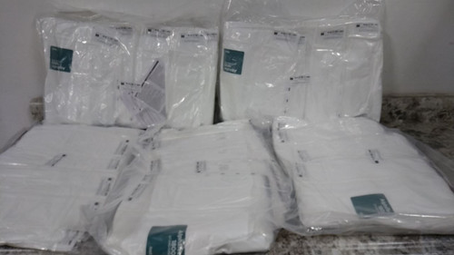 AlphaTec WH18-B-92-103-4 25 Pk Size Large White Coveralls-29606125