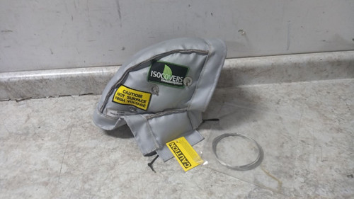 Unitherm IE0490 13 In Maximum Circumference 4 In L Insulated Pipe Jacket-23225644