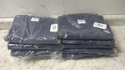 Landau 5298T91 10 Pk Size S Blue Cotton/Polyester Fabric Blend Shop & Lab Smock-73513662