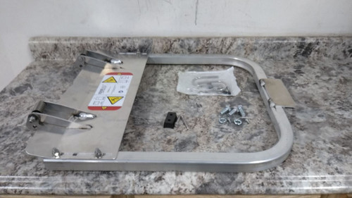 PS Industries LSG-24-ALU 22-3/4 to 26-1/2 In W Single-Door Safety Gate-85369530