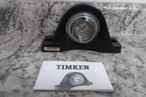 Timken YAS 1-7/16 SGT 1-7/16 In Bore Dia Cast Iron Housing Pillow Block Bearing-99645503