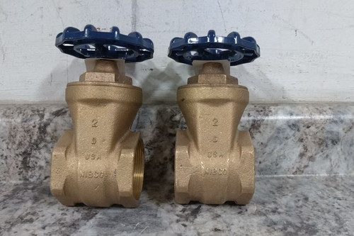 Nibco T29 2 2 Pk 2 In Valve Size FNPT x FNPT 200 Max PSI Gate Valve-15833038