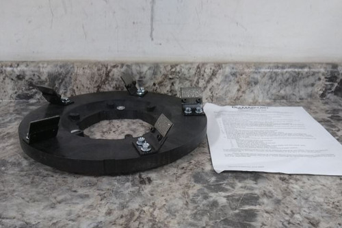 Diamabrush 921201202 12 In Disc Diameter 25 Grit Mastic Abrasive Pad-87533414