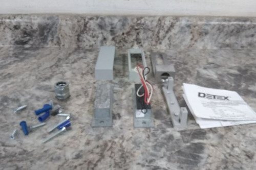 Detex MS-2049SC 5-3/16 In Overall Length 3-1/2 In Overall W Magnetic Switch-59800194