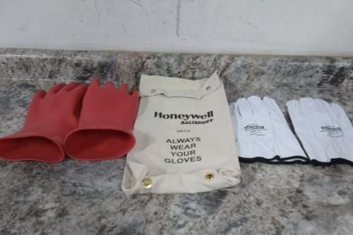 Salisbury GK011R/11 Size 11 11 In Glove Length Electrical Glove Kit-39760224