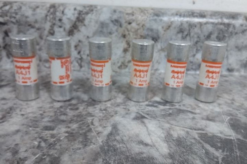 Mersen A4J1 6 Pk 600VAC/300VDC 1 A Current Limiting Protection Fuse-64470894