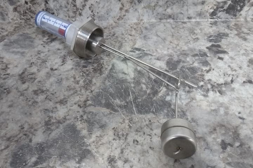 Krueger H-2-12-ALLSS 2 In Pipe Size 12 In Container Depth Level Gauge-78000448