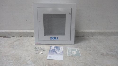 Zoll 8000-001258 14 x 14 In Opening White Stainless Steel Wall Cabinet-69015164