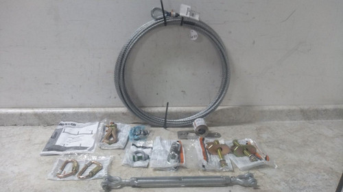 Honeywell Miller SG416/60FT 310 Lb Weight Cap 60 Ft L Horizontal Lifeline Kit-64823544