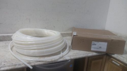 Parker NNR-8-062 3/8 In Inside Diameter 250 Ft Overall L Beige Tubing-15195119