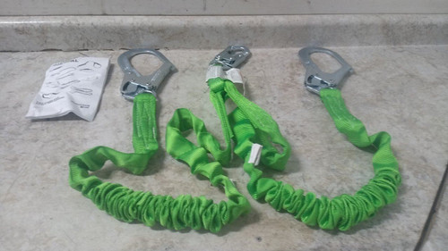 Honeywell Miller 231M-Z7/6FTGN 6 Ft L 310 Lb Cap 2 Leg Shock-Absorbing Lanyard-35081144