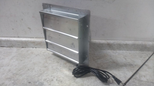 Airmaster Fan 23015 1/30 HP 115VAC 12 In Blade Dia Shutter Mount Exhaust Fan-74349994