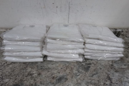 Medline MDT14WHT38E 18 Pk Size 38E Men's White Full Length Lab Coat-59739328