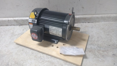 U.S. Motors U5P1DC 5 HP 3520 RPM 208-230/460VAC 3-Phase General Purpose Motor-84162564