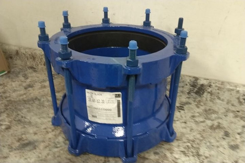 Smith-Blair 46110651220000 10 In Blue Ductile Iron Pipe Coupling-86712142