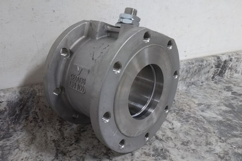 Bonomi 720016-4" 4 In Flange Connection Manual Two-Way Ball Valve-20528444