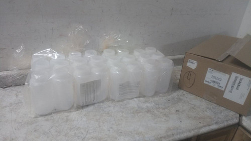 Cole-Parmer 2103-0032 24 Pk 1000mL Capacity LDPE Wide-Mouth Plastic Bottle-58182934