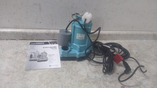 Little Giant 509801 4/10 HP 115VAC 40 Ft Max Head Effluent Pump-58455257
