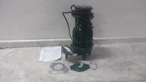 Zoeller G188 1-1/2 HP 3450 RPM 460VAC 91 Ft Max Head Effluent Pump-94068622