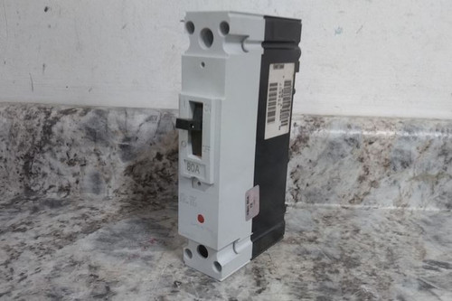 GE FBH16TE080R 347/600VAC 80 Amps 1 Pole Molded Case Circuit Breaker-16073004