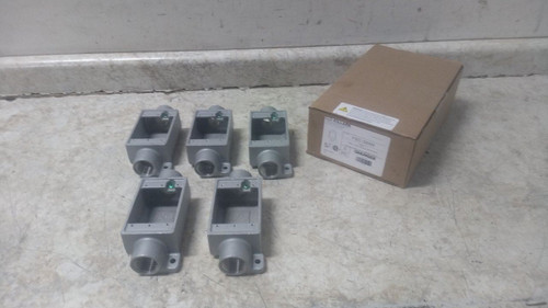 Hubbell Killark FSC-3 5 Pk 18 Cu Ft Capacity 2 In Box Depth Electrical Box-12429007