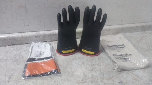 Salisbury GK214RB/11 Size 11 14 In Length Electrical Glove Kit-50867318