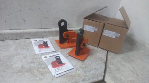 Renfroe LHC-00.75-A 2 Pk 1500 Lb Working Load Limit Horizontal Lift Plate Clamp-83921655