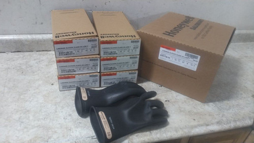 Salisbury E0011B/10 6 Pk Size 10 11 In Length Electrical Insulating Gloves-93007477