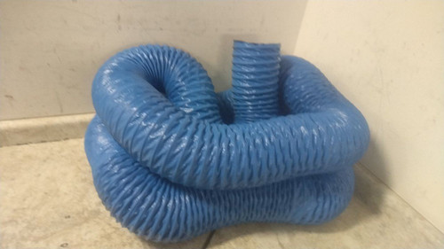 Hi-Tech Duravent 0604-0600-0001 6 In Inside Dia 25 Ft L Industrial Ducting Hose-72707334