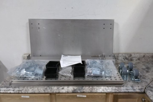 Triton Products LBC-18SSH 18 Sq Ft 800 Lb Load Cap A-Frame Pegboard Truck Kit-16613696