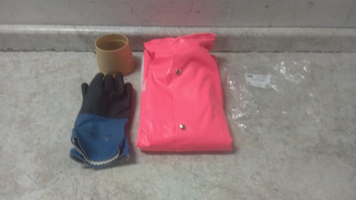 Standard Safety 072-5522-2004 Size XL WG20 30 In Front Snap Closure Jacket-54388987