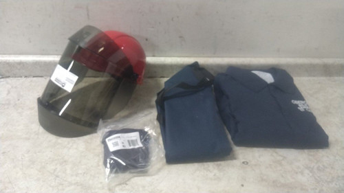 Oberon Company TCG2P-CKE-NB-2X Size 2XL Navy Arc Flash Protection Clothing Kit-44390954