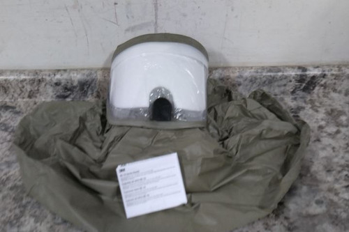 3M BE-10BR Universal Size Olive Color PAPR System Hood-75391223