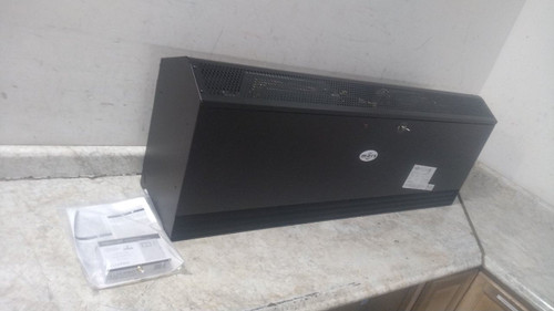 Mars Air Doors STD248-1EBB-OB 1/2 HP 208VAC Black Steel Heated Air Curtain-22309044