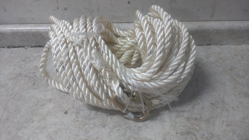 Honeywell Miller 194R-2/100FTWH 5/8 In Diameter 100 Ft L Temp Vertical Lifeline-92312974